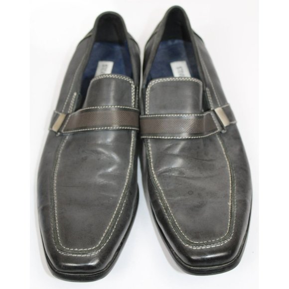 Steve Madden Size 10 Slip-on Grey Loafers - Picture 1 of 7